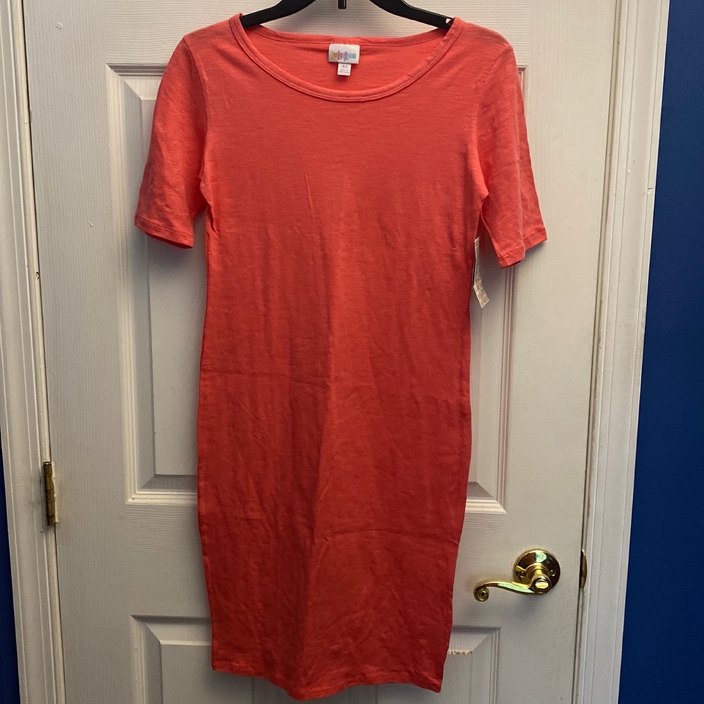 NWT LulaRoe Body Con Midi Dress XS